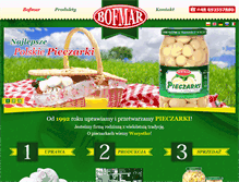 Tablet Screenshot of bofmar.pl